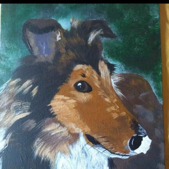 Pet Portraits! One of a kind Acrylic Painting of your pet! Great Gift Idea! - Picture 3 of 13
